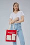 Zoozie Bags Bolsa Tote de Lona Roja